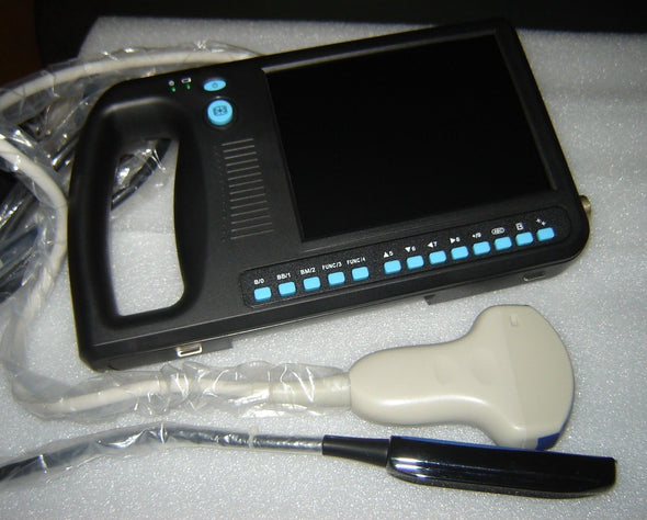 Veterinary Ultrasound 3000V with TWO Transducers , Extra Battery - USA Warranty