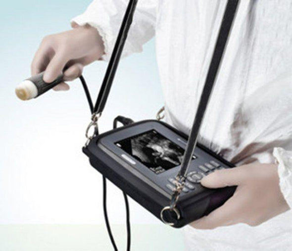 Handheld Ultrasound Scanner Machine Animal Veterinary 3.5MHZ Probe + Battery FDA