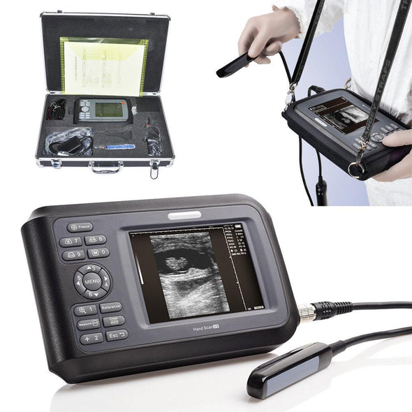 Veterinary Digital Palmtop Ultrasound Scanner Animal Rectal Probe Battery SPO2 190891915115