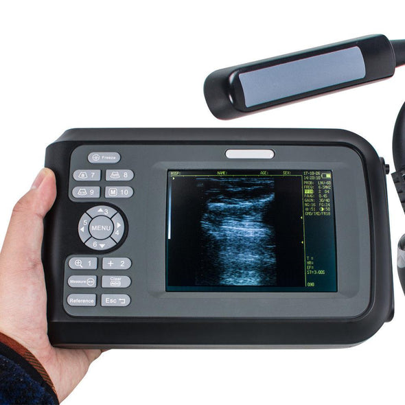 USA! CE Veterinary Medical Handheld Palm Ultrasound Scanner Machine Rectal Probe